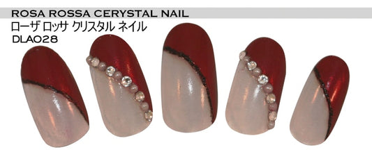 ローザロッサ クリスタルネイル | ネイルレシピ - deborah lippmann Japan -