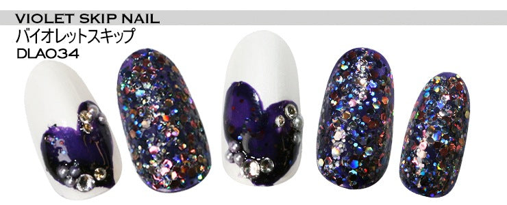 バイオレット スキップ ネイル | ネイルレシピ - deborah lippmann Japan -