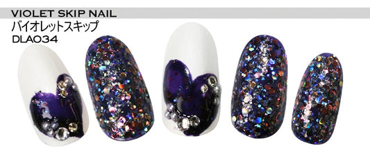 バイオレット スキップ ネイル | ネイルレシピ - deborah lippmann Japan -